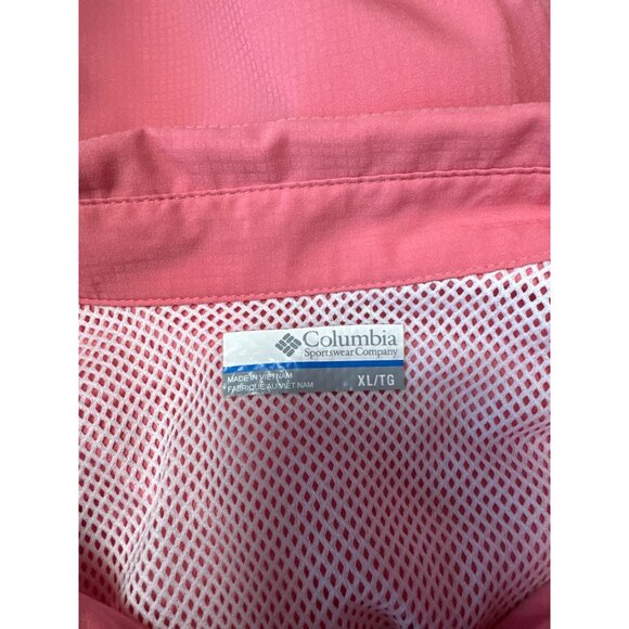 Columbia PFG Womens Roll Tab Long-Sleeve Snap Front Vented Fishing Shirt Sz XL - Picture 9 of 14